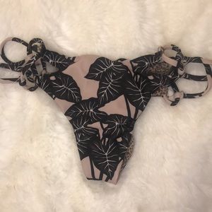 Acacia swimwear black elephants bottom